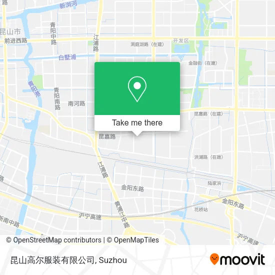 昆山高尔服装有限公司 map