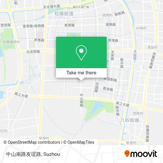 中山南路友谊路 map