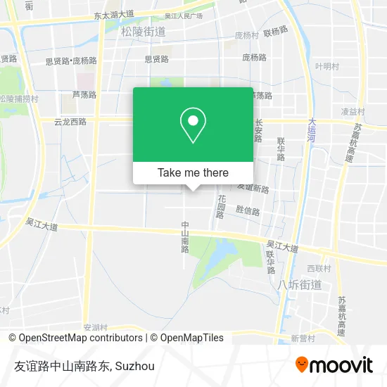 友谊路中山南路东 map