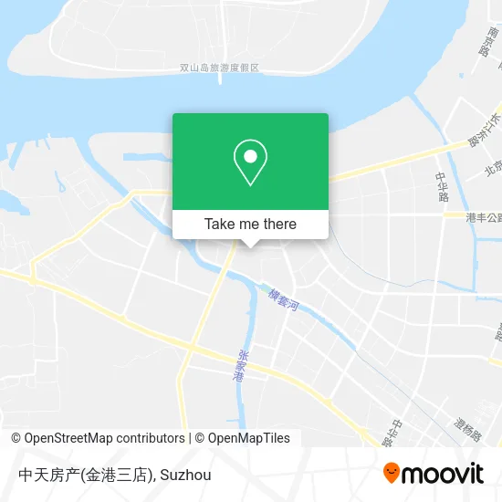 中天房产(金港三店) map