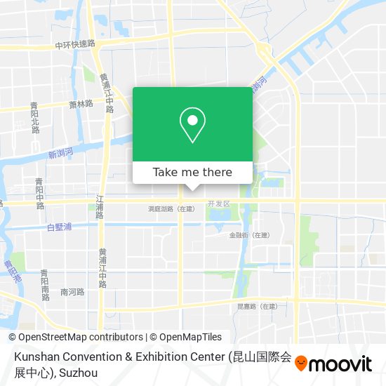 Kunshan Convention & Exhibition Center (昆山国際会展中心) map