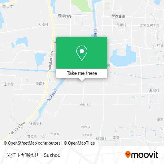 吴江玉华喷织厂 map