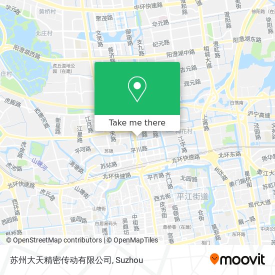 苏州大天精密传动有限公司 map