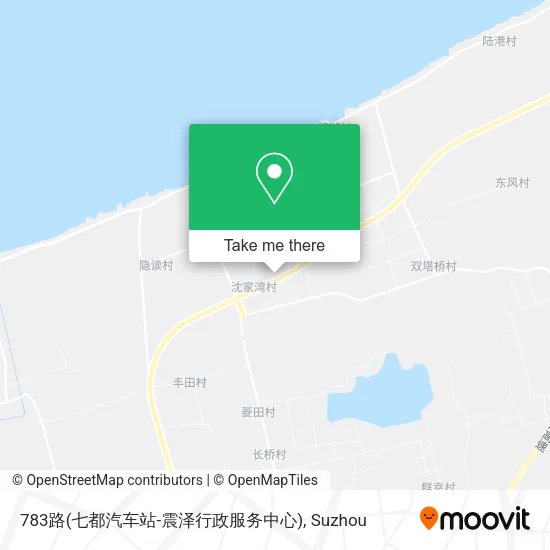 783路(七都汽车站-震泽行政服务中心) map