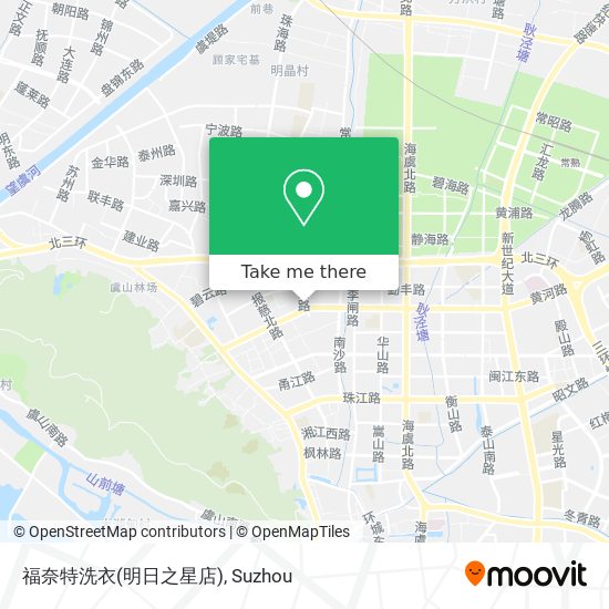 福奈特洗衣(明日之星店) map