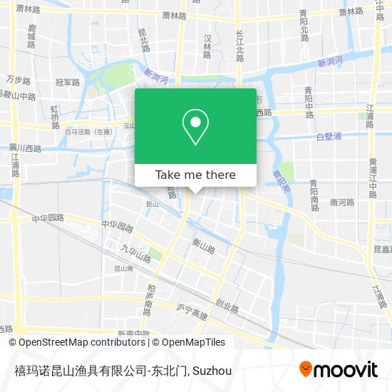 禧玛诺昆山渔具有限公司-东北门 map