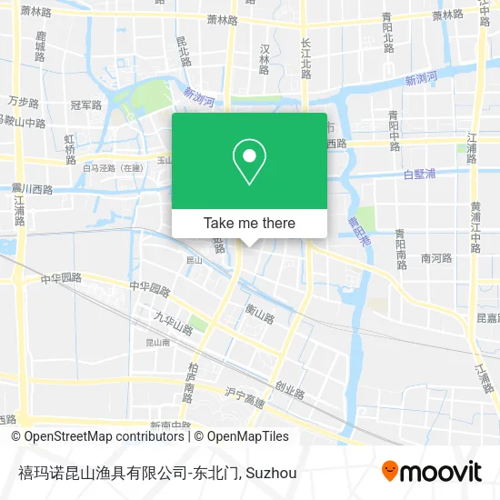禧玛诺昆山渔具有限公司-东北门 map