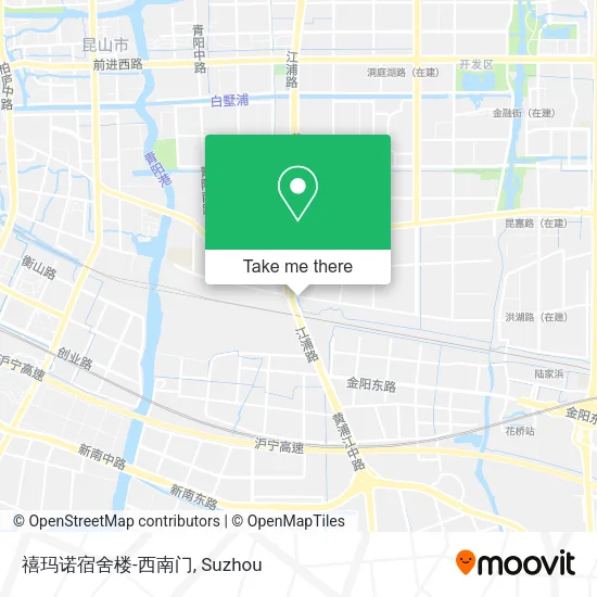 禧玛诺宿舍楼-西南门 map