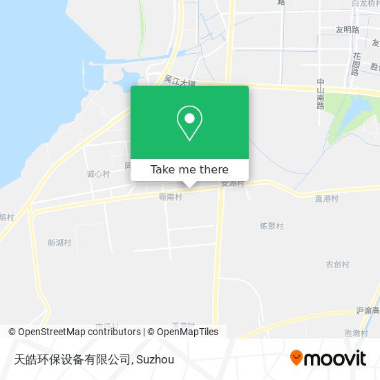 天皓环保设备有限公司 map