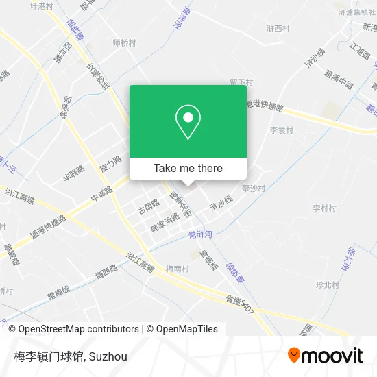 梅李镇门球馆 map