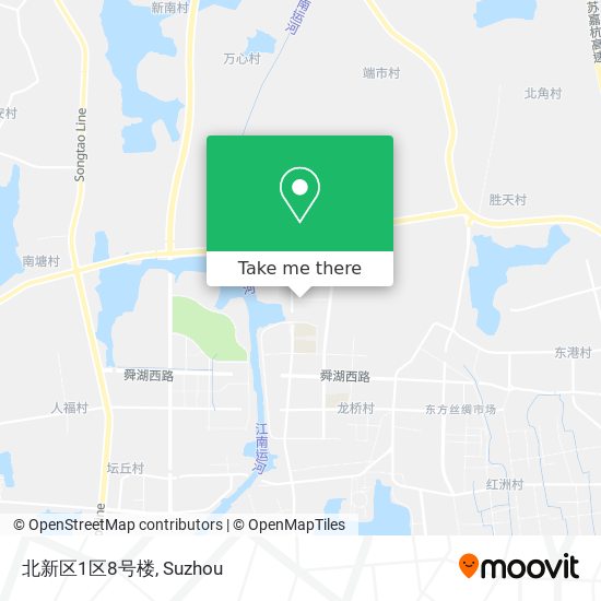 北新区1区8号楼 map