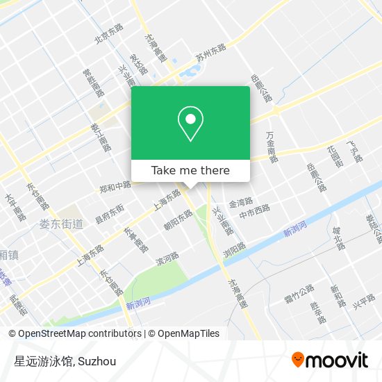 星远游泳馆 map