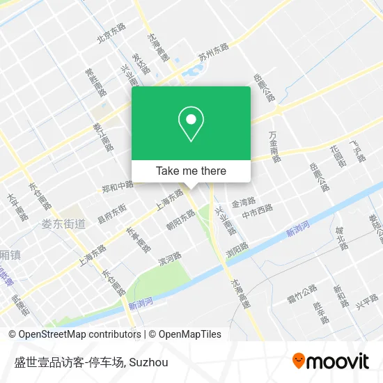 盛世壹品访客-停车场 map