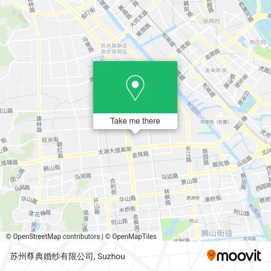 苏州尊典婚纱有限公司 map