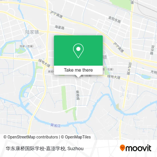 华东康桥国际学校-嘉澎学校 map