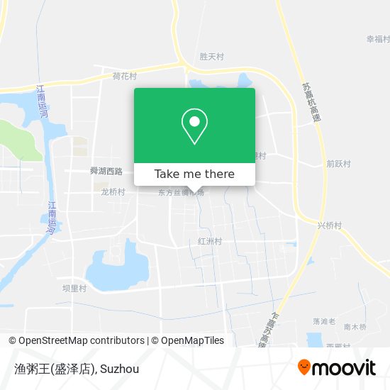 渔粥王(盛泽店) map