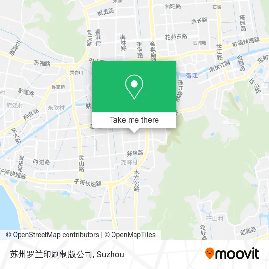 苏州罗兰印刷制版公司 map