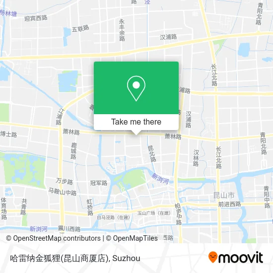 哈雷纳金狐狸(昆山商厦店) map