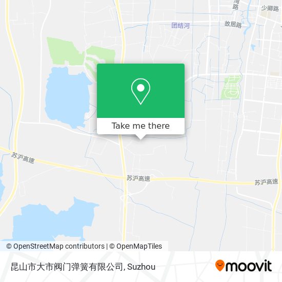 昆山市大市阀门弹簧有限公司 map
