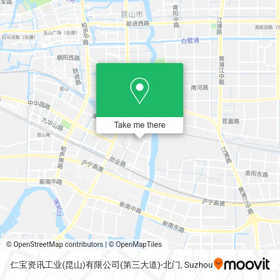 仁宝资讯工业(昆山)有限公司(第三大道)-北门 map