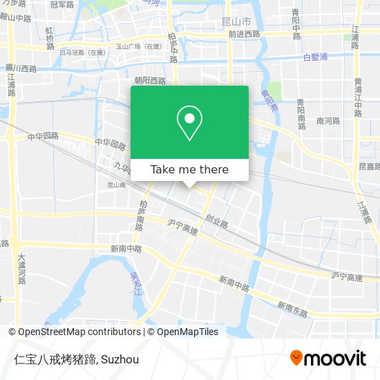 仁宝八戒烤猪蹄 map