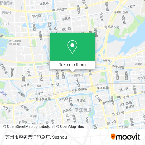 苏州市税务票证印刷厂 map
