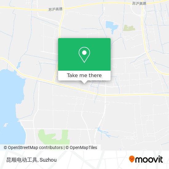 昆顺电动工具 map