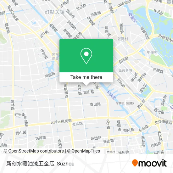 新创水暖油漆五金店 map