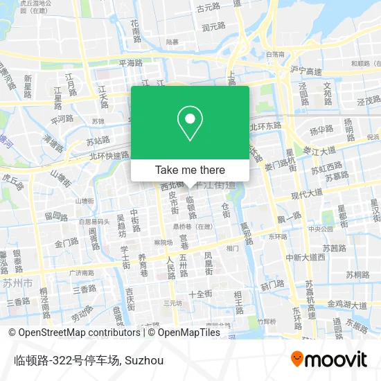 临顿路-322号停车场 map