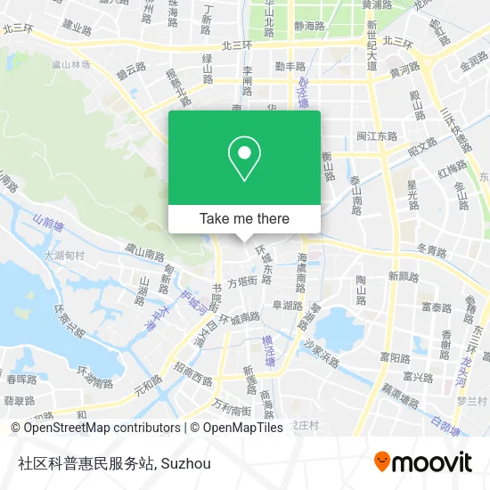 社区科普惠民服务站 map