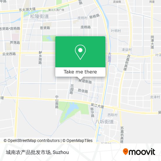 城南农产品批发市场 map