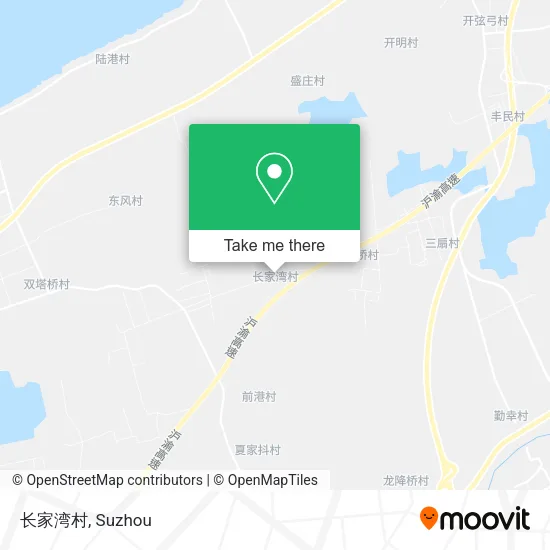 长家湾村 map