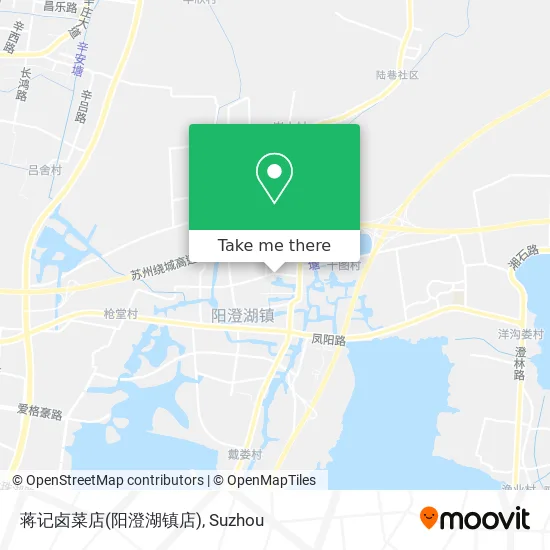 蒋记卤菜店(阳澄湖镇店) map