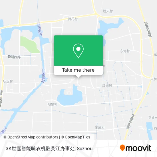 3K世嘉智能晾衣机驻吴江办事处 map