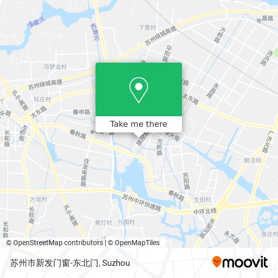 苏州市新发门窗-东北门 map