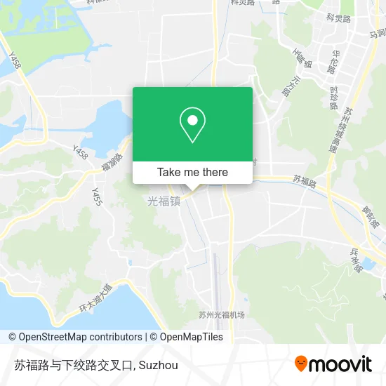 苏福路与下绞路交叉口 map