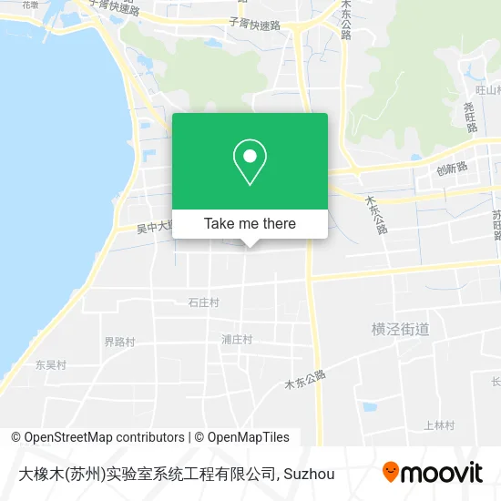 大橡木(苏州)实验室系统工程有限公司 map