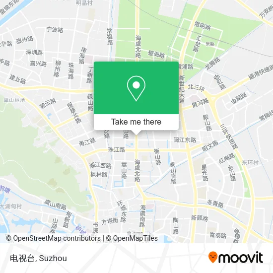 电视台 map