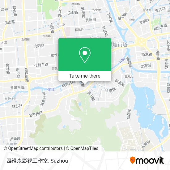 四维森影视工作室 map