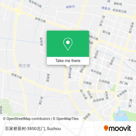 百家桥新村-3850北门 map