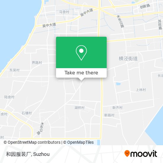 和园服装厂 map