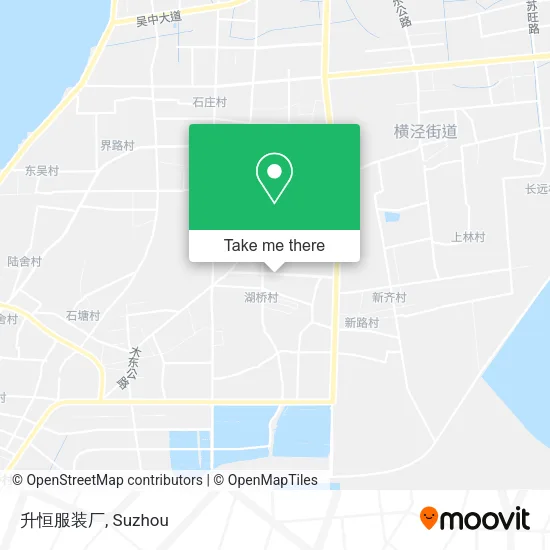 升恒服装厂 map