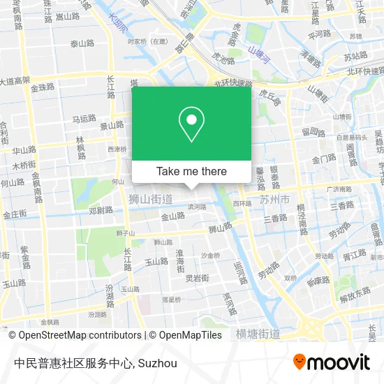 中民普惠社区服务中心 map