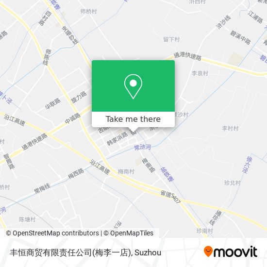丰恒商贸有限责任公司(梅李一店) map