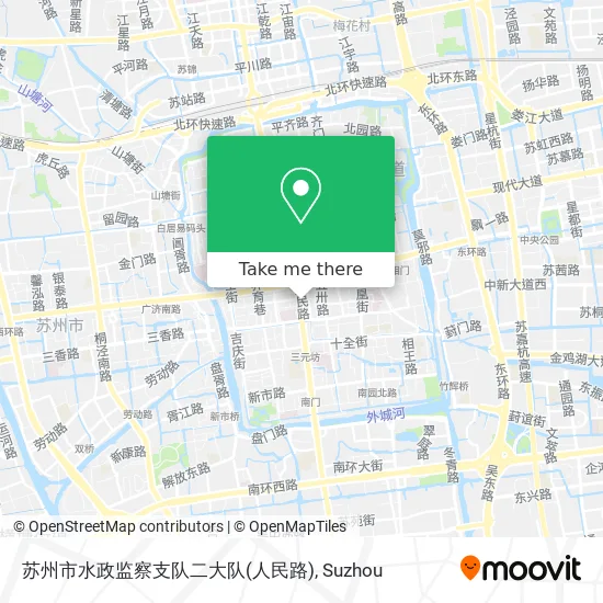 苏州市水政监察支队二大队(人民路) map