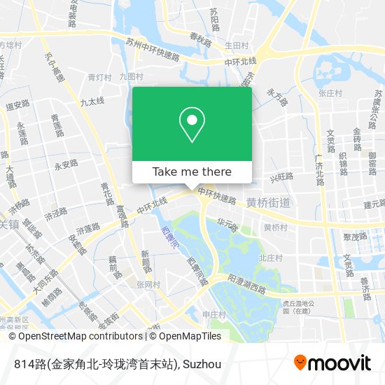 814路(金家角北-玲珑湾首末站) map
