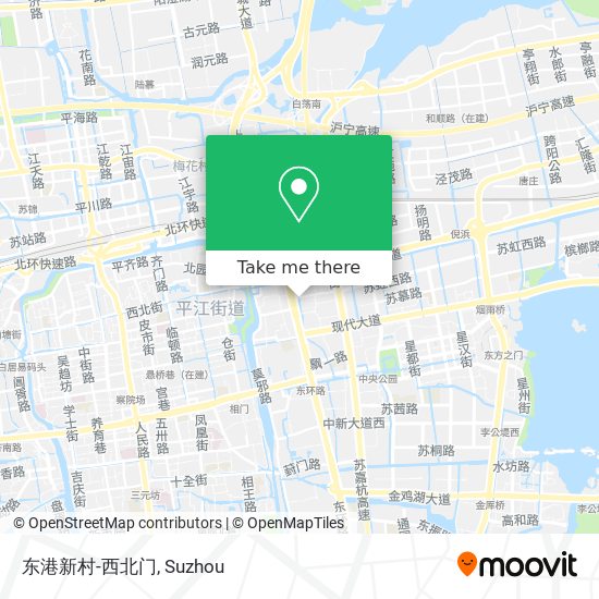 东港新村-西北门 map