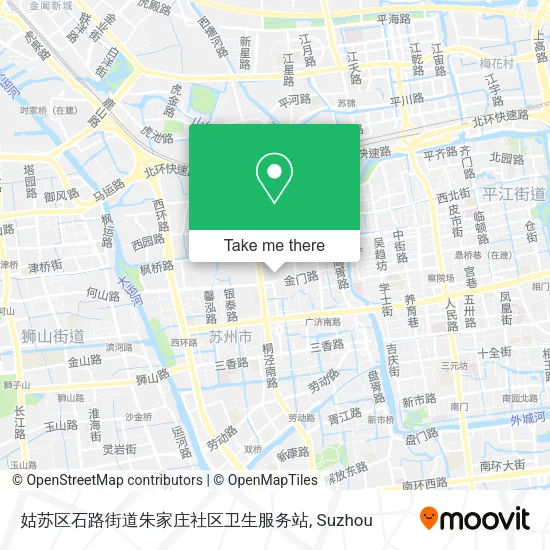 姑苏区石路街道朱家庄社区卫生服务站 map