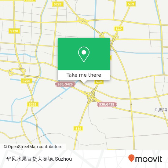 华风水果百货大卖场 map