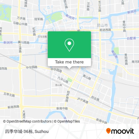 四季华城-36栋 map